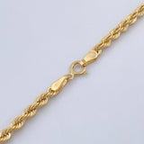 Cadena Lazo 4.6gr / 20 in / Oro Amarillo +3 18K &