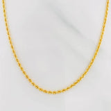 Rope Chain 2.3g / 24 in / 1.8mm 18K Yellow Gold
