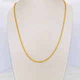 Rope Chain 2.3g / 24 in / 1.8mm 18K Yellow Gold