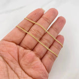 Cadena China 4.65g / 20 in / 1.1mm Oro Amarillo 18K
