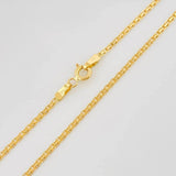 Bismark Chain 3.35g / 20 in / 1.5mm Yellow Gold 18K