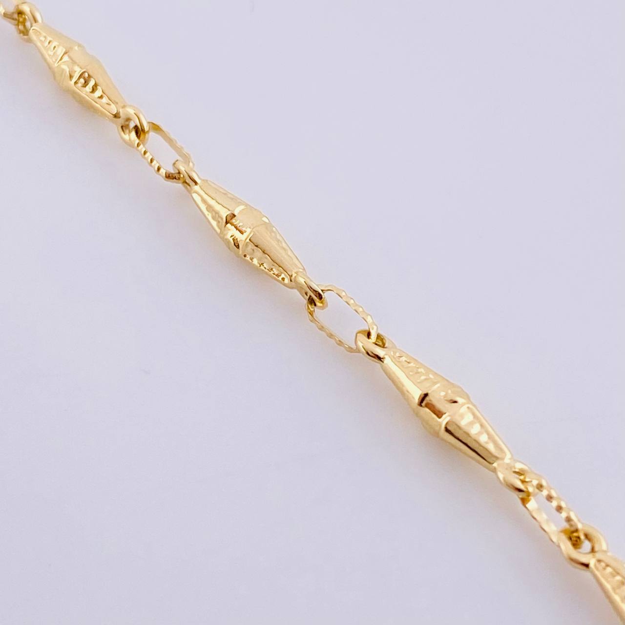 Bracelet Dubai 4.05 g / 8 1/4 in / 3.4 mm Yellow Gold 18K