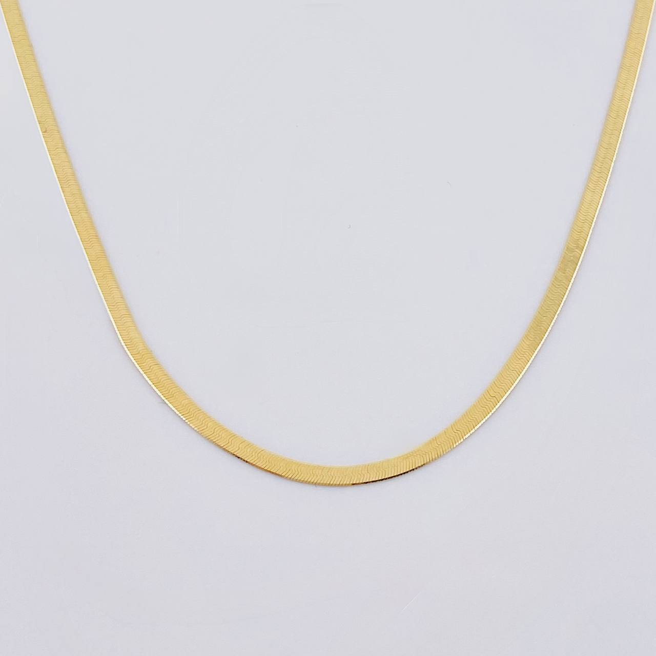 Cadena Espejo 5.15 g / 15 3/4 in / 2.5 mm Oro Amarillo 18K