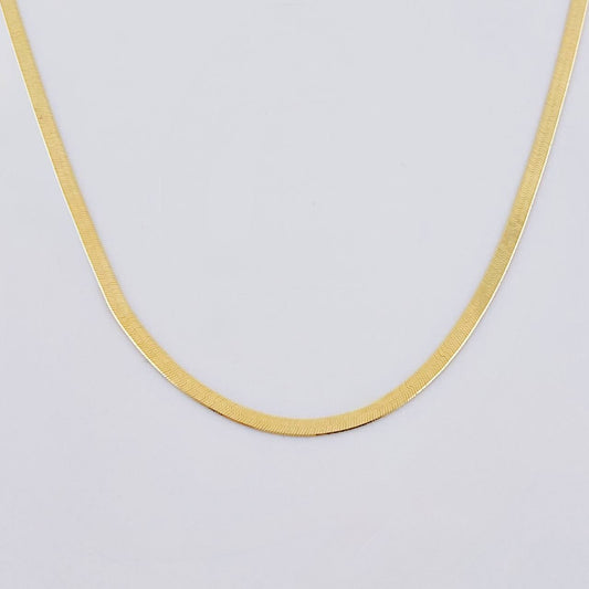 Cadena Espejo 5.15 g / 15 3/4 in / 2.5 mm Oro Amarillo 18K