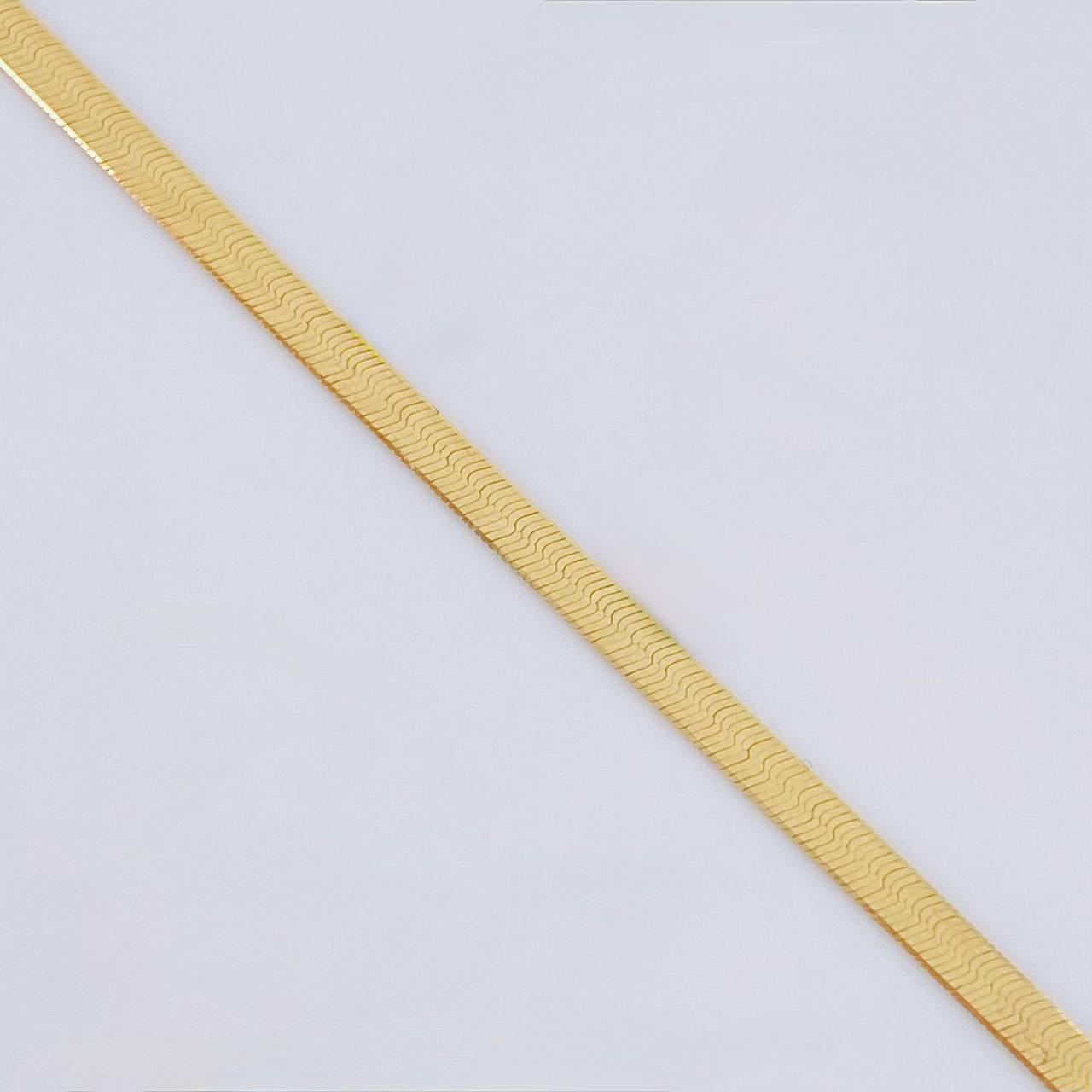 Cadena Espejo 5.15 g / 40 cm / 2.5 mm Oro Amarillo 18K