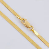 Cadena Espejo 5.15 g / 15 3/4 in / 2.5 mm Oro Amarillo 18K