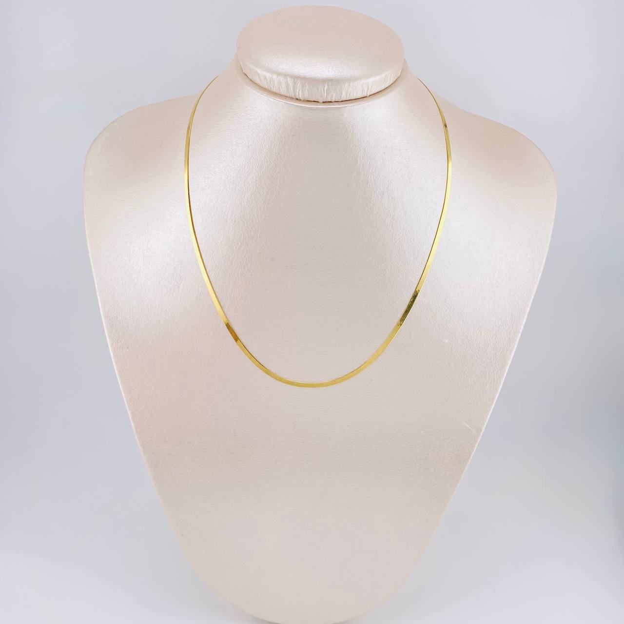 Cadena Espejo 5.25 g / 15 3/4 in / 2.5 mm Oro Amarillo 18K