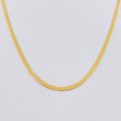 Cadena Espejo 5.9g / 18 in / 2.5mm Oro Amarillo 18K