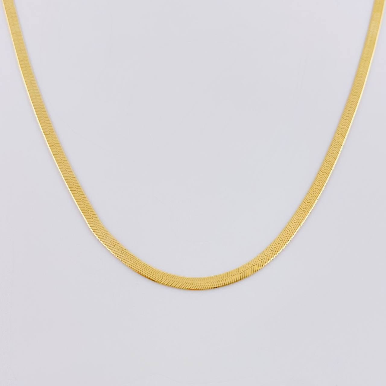 Cadena Espejo 5.3 g / 15 3/4 in / 2.5 mm Oro Amarillo 18K