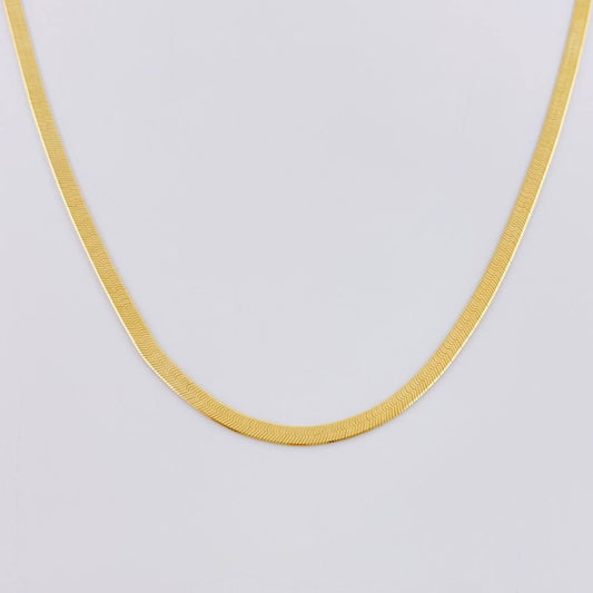 Cadena Espejo 5.3 g / 15 3/4 in / 2.5 mm Oro Amarillo 18K