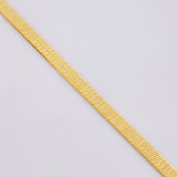 Cadena Espejo 5.35g / 16 in / 2.5mm Oro Amarillo 18K