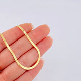 Cadena Espejo 3.5 g / 15 3/4 in / 2.1 mm Oro Amarillo 18K