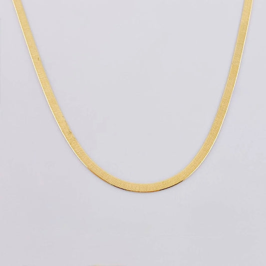 Herringbone Chain 3.2g / 16 in / 2mm Yellow Gold 18K