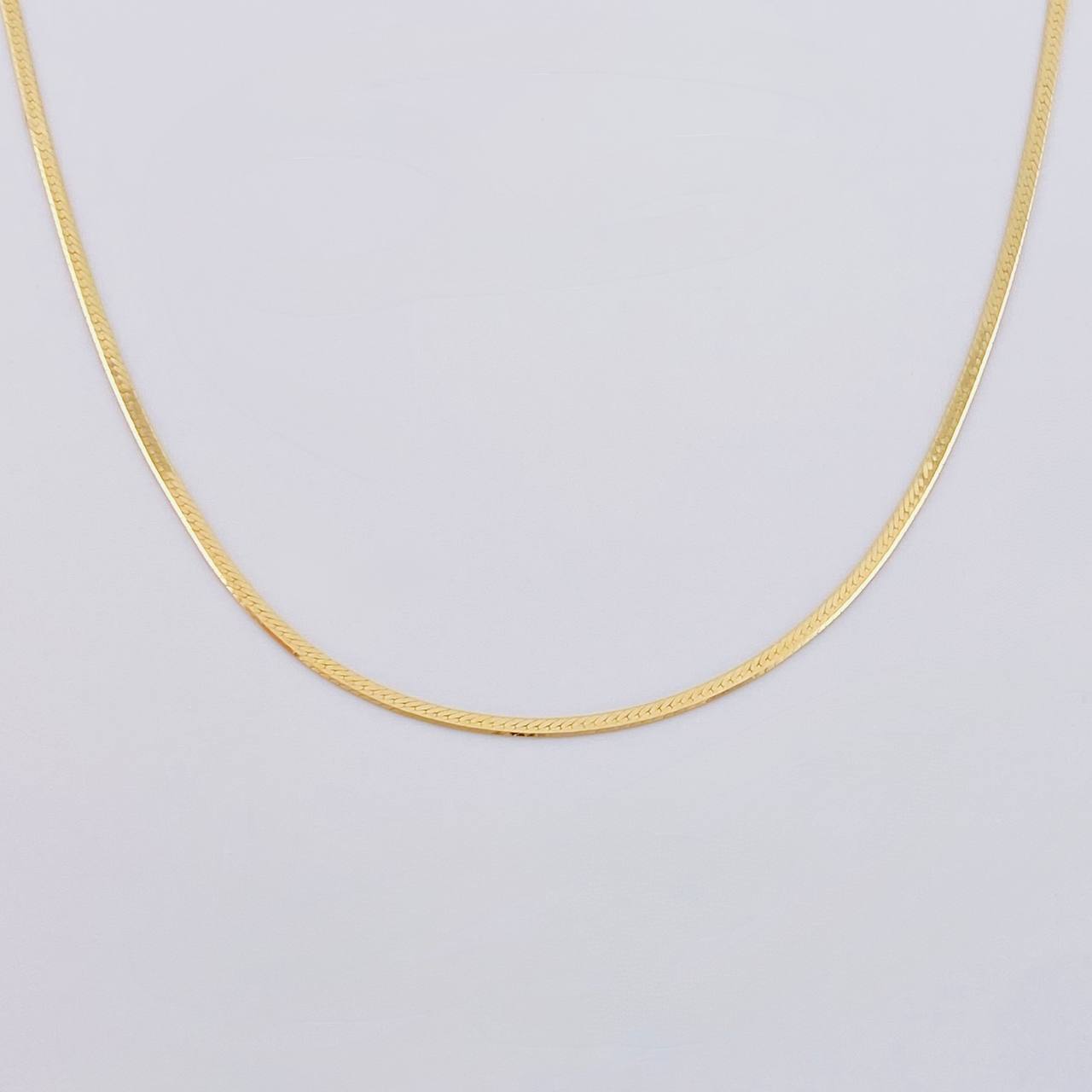 Cadena Espejo 2.35 g / 17 3/4 in / 1.5 mm Oro Amarillo 18K