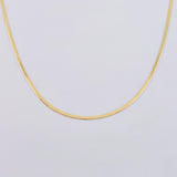 Cadena Espejo 2.35 g / 17 3/4 in / 1.5 mm Oro Amarillo 18K