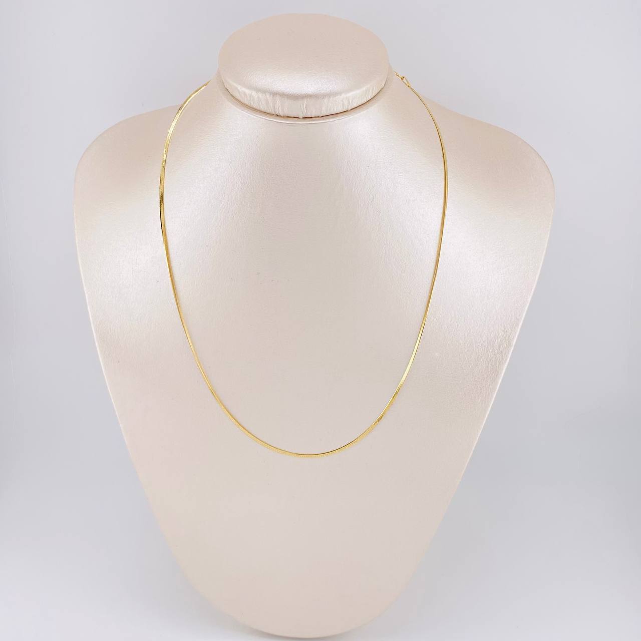 Cadena Espejo 2.35 g / 17 3/4 in / 1.5 mm Oro Amarillo 18K