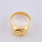 Anillo Sello Caballo Imperial 3.35 g / T11 Oro Amarillo 18K