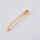 Charm Safety Pin Hook 0.9 g / 1 1/4 in 18K Yellow Gold
