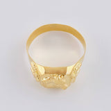 Anillo Sello Caballo Radiante 3.75 g / T12 Oro Amarillo 18K