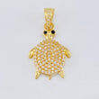 Dije Tortuga 2.9 g / 1 in Oro Amarillo 18K
