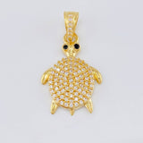 Dije Tortuga 2.9 g / 1 in Oro Amarillo 18K