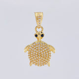 Dije Tortuga 2.9 g / 1 in Oro Amarillo 18K