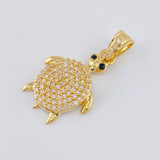 Dije Tortuga 2.9 g / 1 in Oro Amarillo 18K