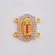Herraje Virgen Guadalupe 2.1 g / 1/2 in Tres Oros 18K