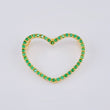 Dije Silueta Corazón 1.05 g / 3/4 in Oro Amarillo 18K