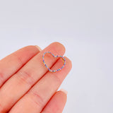 Dije Silueta Corazón 1.05 g / 3/4 in Oro Amarillo 18K