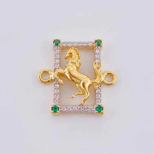 Herraje Marco Caballo 2.05 g / 3/4 in Oro Amarillo 18K