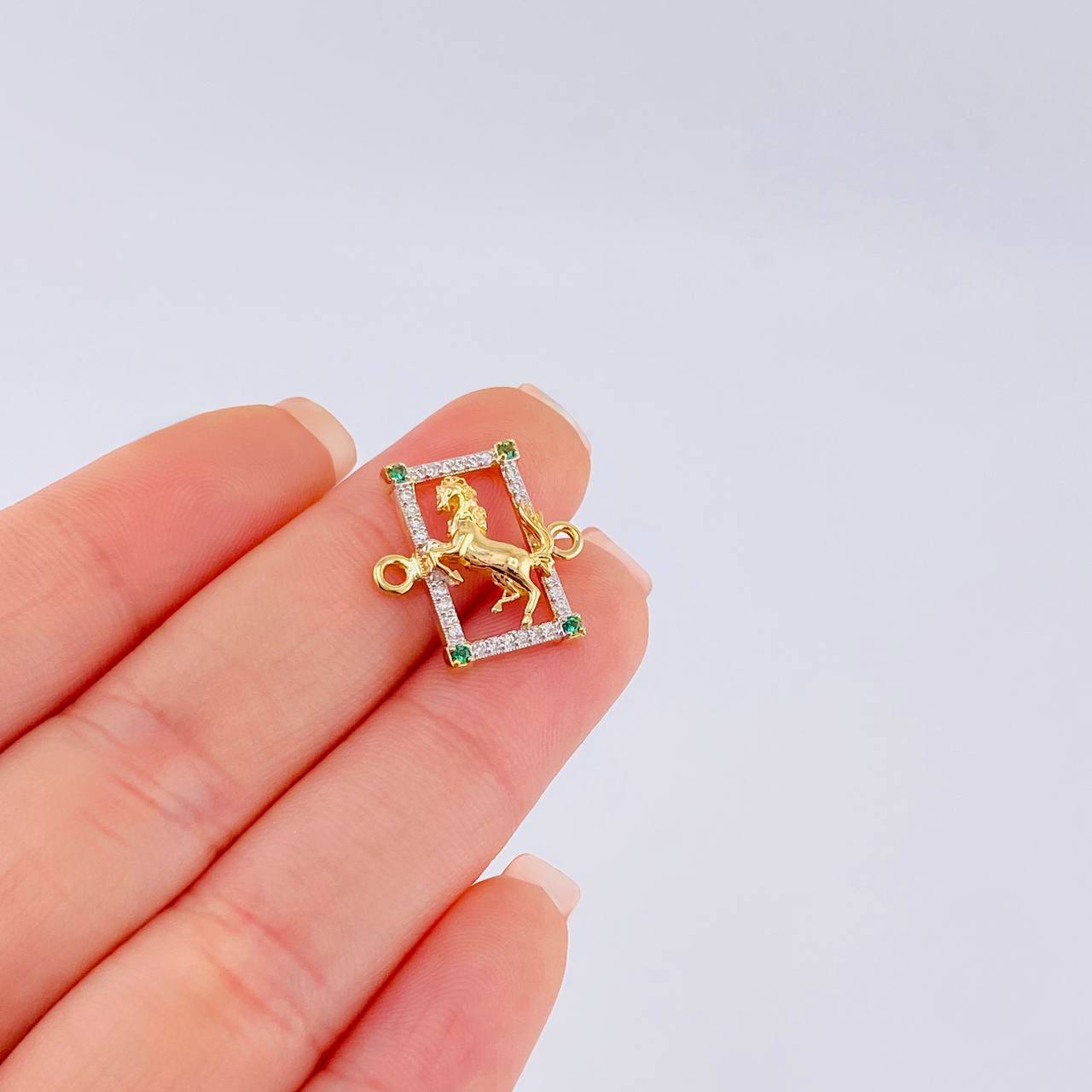 Herraje Marco Caballo 2.05 g / 3/4 in Oro Amarillo 18K