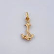 Pendant Anchor 0.9gr / 2.1cm / 18K Yellow Gold &