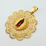 Dije Virgen Guadalupe 5.75gr / 2 1/4 in / Oro Amarillo +4 18K *