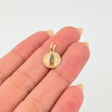 Dije Virgen Guadalupe 0.5gr / 3/4 in / Oro Amarillo +4 18K *