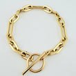 Pulso Paper Clip 6.8gr / 7 3/4 in / 6.5mm Oro Amarillo +4 18K ©