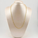 Cadena GC 5.3gr / 19 3/4 in / 3.3mm Oro Amarillo 18K