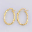 Candongas Mary Ovalada 1.6 g / 1 in Oro Amarillo 18K