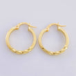 Candongas Lia 1.35 g / 3/4 in Oro Amarillo 18K