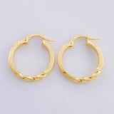 Candongas Lia 1.35 g / 3/4 in Oro Amarillo 18K