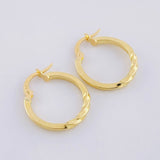 Candongas Lia 1.35 g / 3/4 in Oro Amarillo 18K