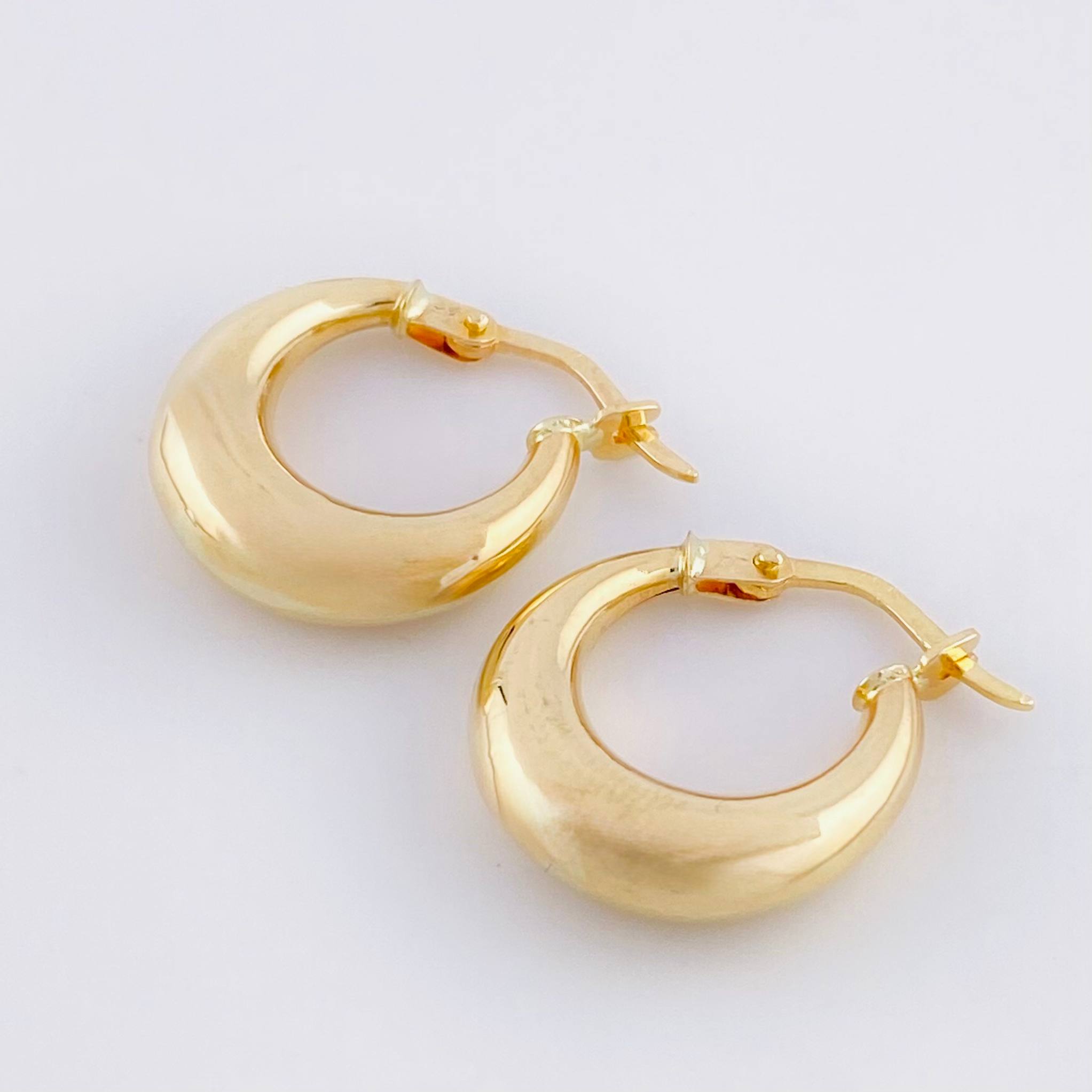 Candongas Olga 1.65 g / 3/4 in Oro Amarillo 18K