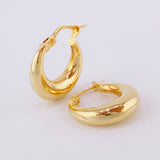 Candongas Olga 1.6 g / 3/4 in Oro Amarillo 18K