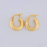 Candongas Boni 1.25 g / 1/2 in Oro Amarillo 18K