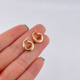 Candongas Boni 1.25 g / 1/2 in Oro Amarillo 18K