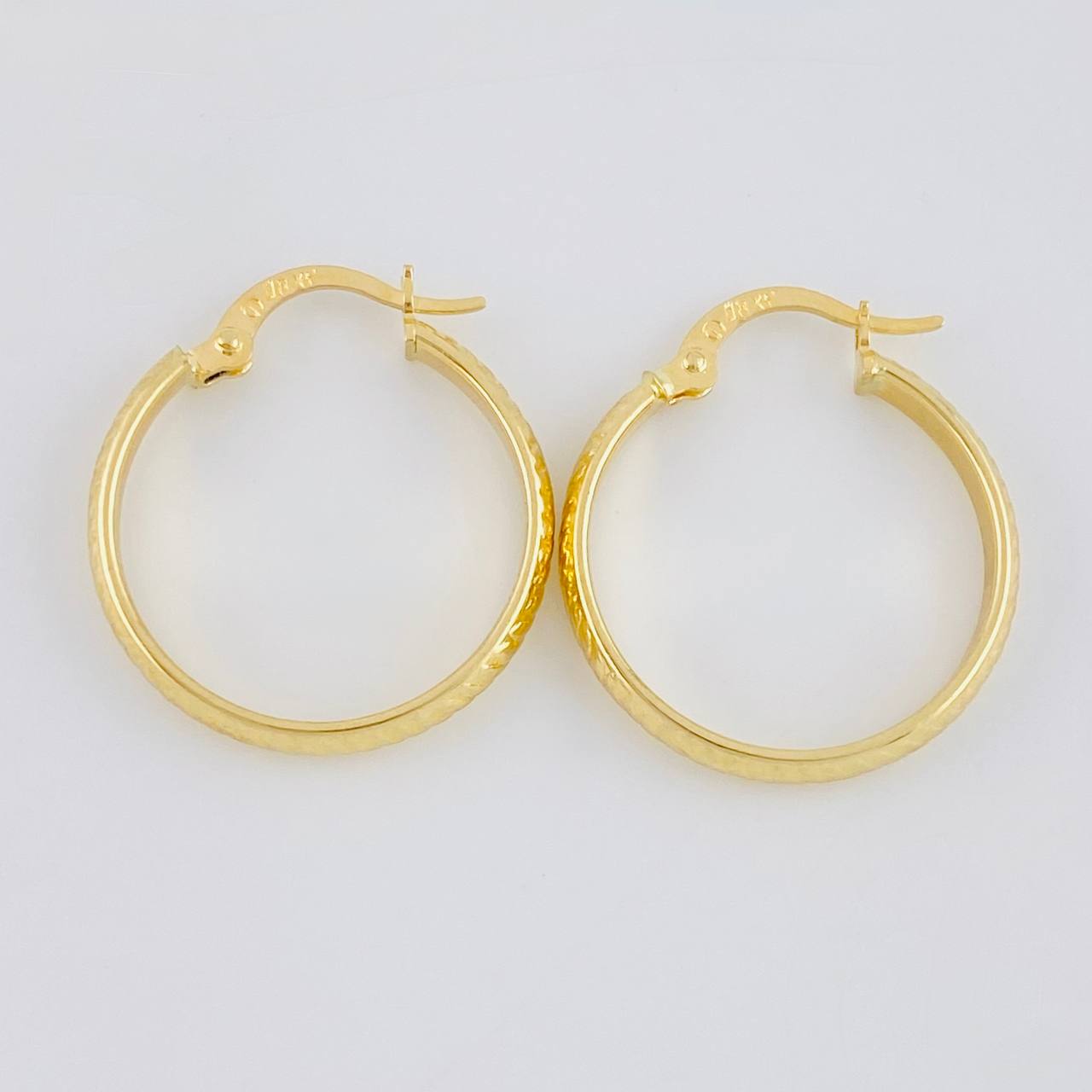 Candongas Nectar 1.45 g / 3/4 in Oro Amarillo 18K