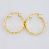 Candongas Nectar 1.45 g / 3/4 in Oro Amarillo 18K