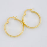 Candongas Nectar 1.45 g / 3/4 in Oro Amarillo 18K