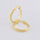 Candongas Nectar 1.45 g / 3/4 in Oro Amarillo 18K