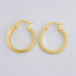 Candongas Trival 1.55 g / 3/4 in Oro Amarillo 18K